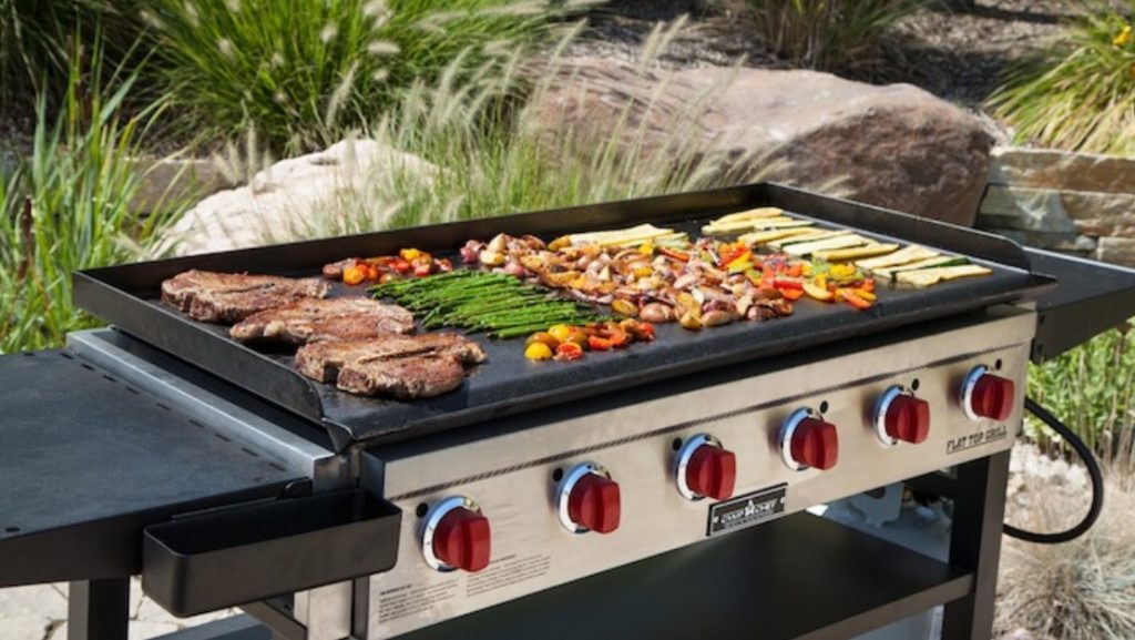 Cooking on a Flat Top Grill